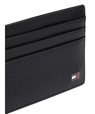 TOMMY HILFIGER TH EMBOSSED Credit card holder, leather black - Men&rsquo;s Wallets - 5