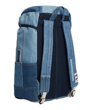 TOMMY HILFIGER TJ DENIM PATCHWORK Multi-pocket backpack, denim denim patch - Backpacks & School and Leisure - 3