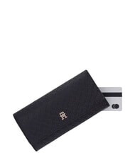 TOMMY HILFIGER TH ICON Large wallet with flap black - Women&rsquo;s Wallets - 3