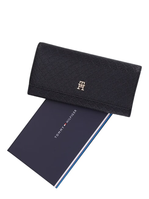 TH ICON Large wallet with flap black - Women&rsquo;s Wallets