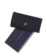 TOMMY HILFIGER TH ICON Large wallet with flap black - Women&rsquo;s Wallets - 5