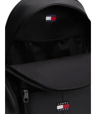 TOMMY HILFIGER TJ ESS DAILY PU Backpack with front pocket black - Backpacks & School and Leisure - 4