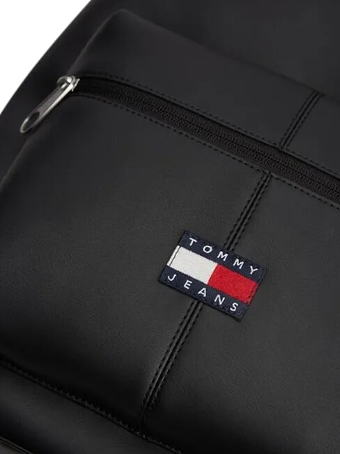 TJ ESS DAILY PU Backpack with front pocket black - Backpacks & School and Leisure