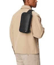 TOMMY HILFIGER TH EMBOSSED FLAG One-shoulder pouch - Hip pouches