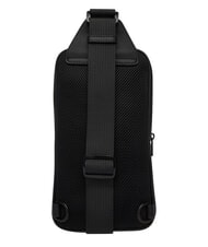 TOMMY HILFIGER TH EMBOSSED FLAG One-shoulder pouch black - Hip pouches - 3