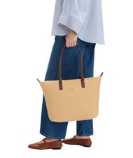 TOMMY HILFIGER POPETTE Shoulder shopping bag, XL sand mono - Women&rsquo;s Bags - 2