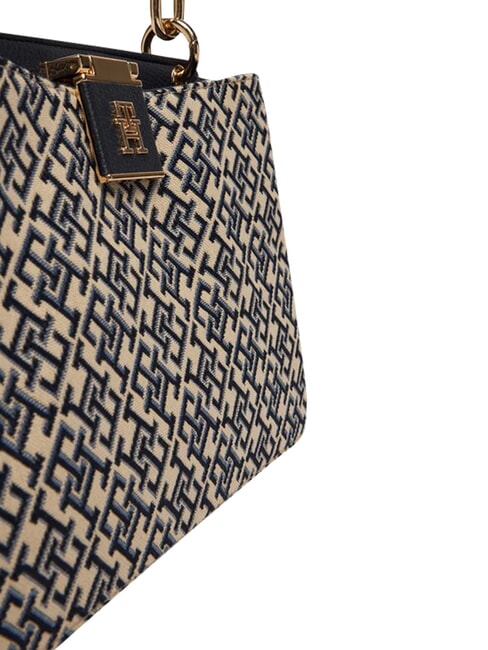 TH HER Handbag, with shoulder strap blue mono - Women&rsquo;s Bags