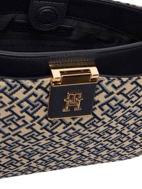 TH HER Handbag, with shoulder strap blue mono - Women&rsquo;s Bags