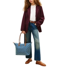 TOMMY HILFIGER POPETTE Shoulder shopping bag, XL blue denim - Women&rsquo;s Bags - 2