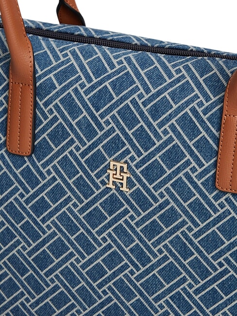 POPETTE Shoulder shopping bag, XL blue denim - Women&rsquo;s Bags