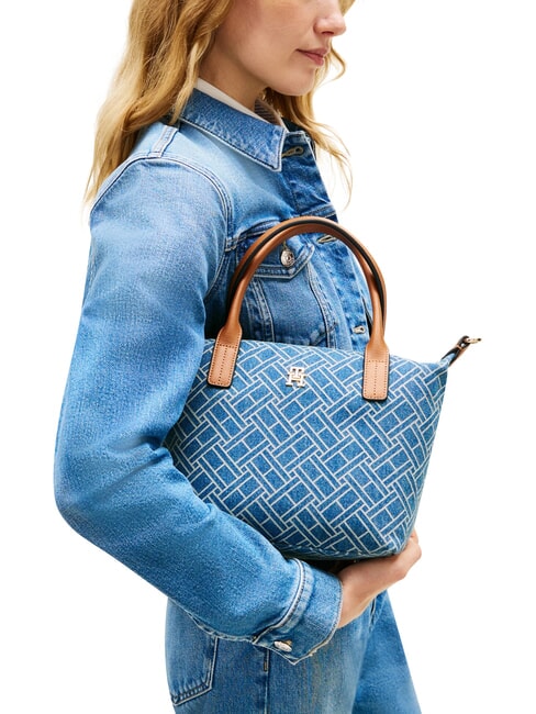 POPETTE Handbag, with shoulder strap blue denim - Women&rsquo;s Bags