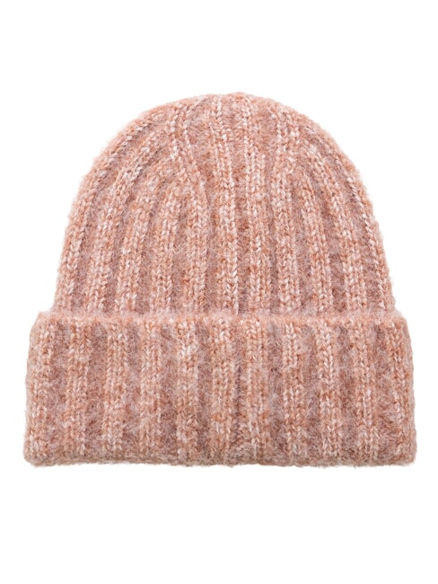 ESTELLE Cuffed beanie hat tan - Hats
