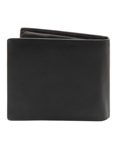 ERIK Leather wallet, for men BLACK - Men&rsquo;s Wallets