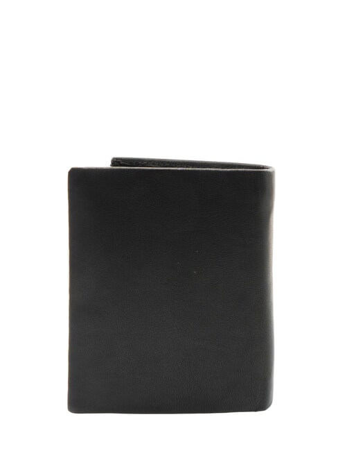 ERIK Vertical leather wallet BLACK - Men&rsquo;s Wallets