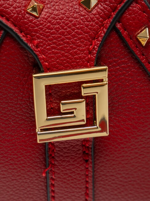 EMMA Shoulder bag with studs RED - Women&rsquo;s Bags