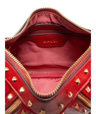 GAUD&Igrave; EMMA Shoulder bag with studs RED - Women&rsquo;s Bags - 5