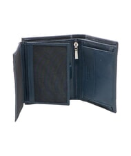 GAUD&Igrave; ERIK Vertical leather wallet ink blue - Men&rsquo;s Wallets - 4