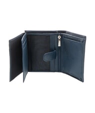 GAUD&Igrave; ERIK Vertical leather wallet ink blue - Men&rsquo;s Wallets - 5
