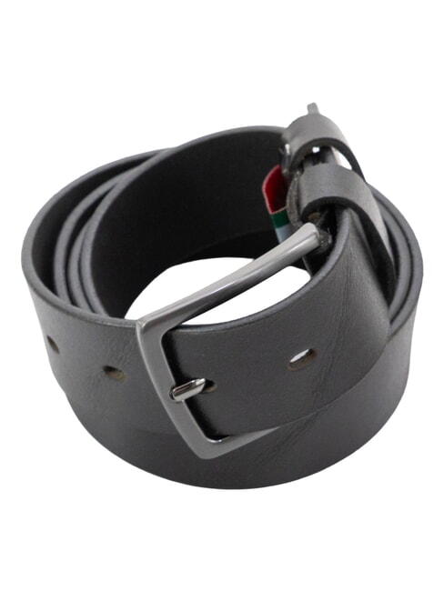 SANTA CROCE Leather belt BLACK - Belts
