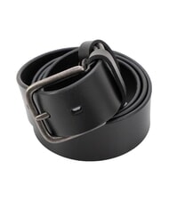 GAUD&Igrave; JEANSAIOLA Leather belt BLACK - Belts - 3