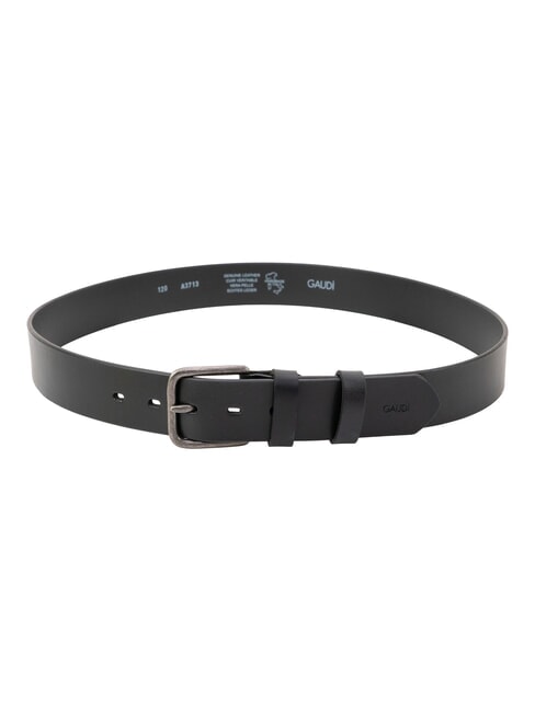 JEANSAIOLA Leather belt BLACK - Belts