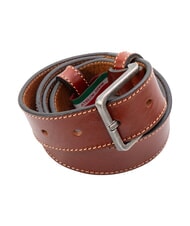 GAUD&Igrave; BELT Leather belt Tobacco - Belts - 3