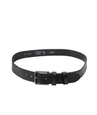 GAUD&Igrave; BELT Leather belt BLACK - Belts - 2