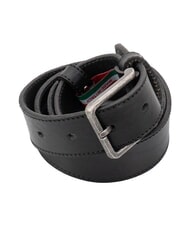 GAUD&Igrave; BELT Leather belt BLACK - Belts - 3