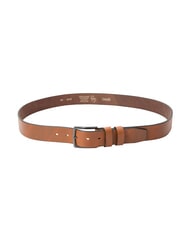GAUD&Igrave; SANTA CROCE Leather belt Tobacco - Belts - 2
