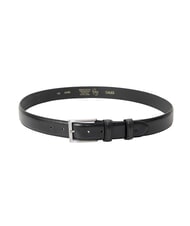 GAUD&Igrave; BRIDGE Leather belt BLACK - Belts - 2
