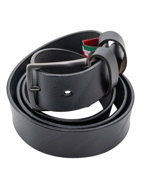 SANTA CROCE Leather belt blue - Belts