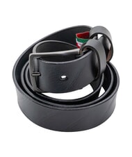GAUD&Igrave; SANTA CROCE Leather belt blue - Belts - 3