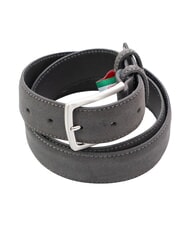 GAUD&Igrave; BASIC Leather belt gray - Belts - 3