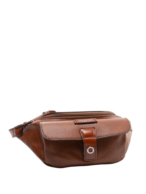 BIAGIO Leather bum bag brown 14/ruthenium palladium - Women&rsquo;s Bags