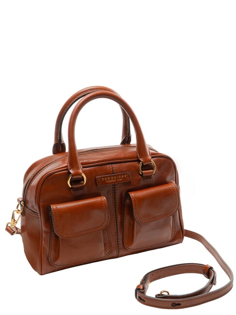 FLORA Handbag, with shoulder strap BROWN - Women&rsquo;s Bags