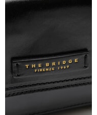 THE BRIDGE FLORA Mini shoulder bag Black Gold - Women&rsquo;s Bags - 3