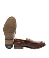 GAUD&Igrave; CARSON Leather moccasins antique cognac - Men&rsquo;s shoes - 2