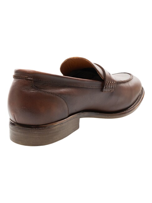 CARSON Leather moccasins antique cognac - Men&rsquo;s shoes