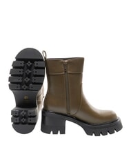 GAUD&Igrave; CONNIE DEER 7cm heel ankle boots MILITARY - Women&rsquo;s shoes - 2