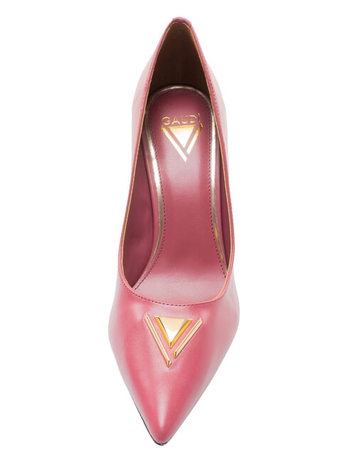 COLETTE Leather d&eacute;collet&eacute; magnolia - Women&rsquo;s shoes