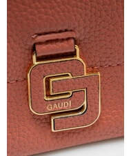 GAUD&Igrave; ESMERALDA Medium shoulder bag with chain handles copper - Women&rsquo;s Bags - 3