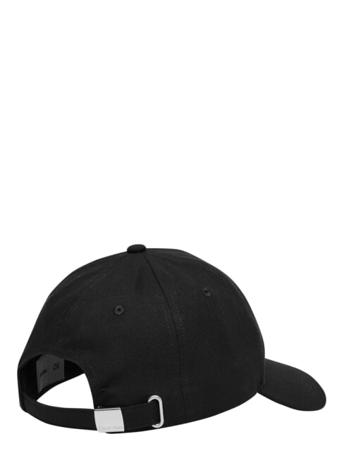 CKJ SMALL MONOGRAM Visor hat on black - Hats