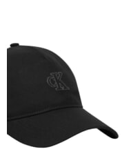 CALVIN KLEIN CKJ SMALL MONOGRAM Visor hat on black - Hats - 3