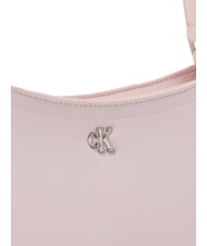 CALVIN KLEIN HARDWARE MONOGRAM Shoulder bag cradle pink - Women&rsquo;s Bags - 4