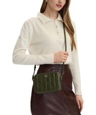 CALVIN KLEIN QUILTED EMBLEM Mini shoulder bag - Women&rsquo;s Bags