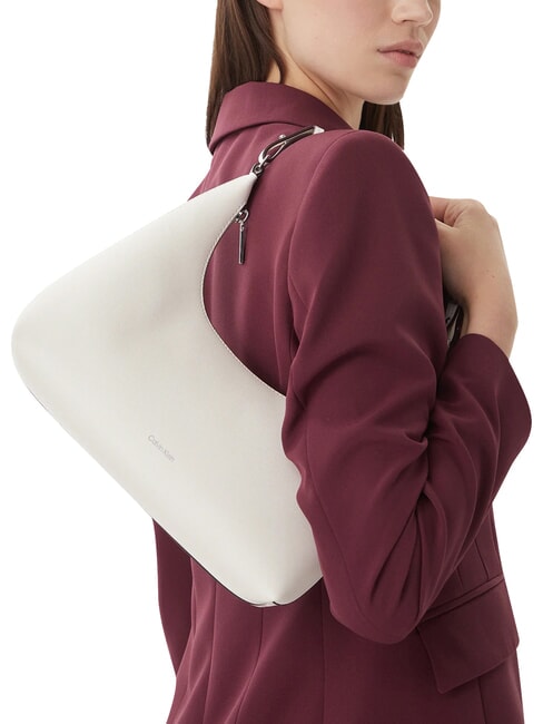 EMBOSSED LOGO Shoulder bag, with shoulder strap white alyssum - Women&rsquo;s Bags