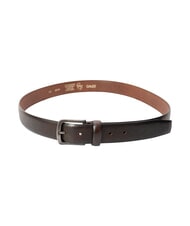 GAUD&Igrave; SANTA CROCE Leather belt darkbrown - Belts - 3