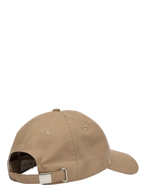 CKJ SMALL MONOGRAM Visor hat desert taupe - Hats