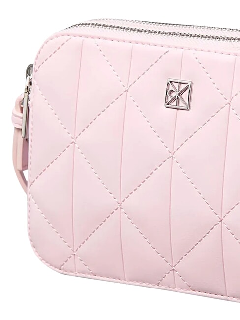 QUILTED EMBLEM Mini shoulder bag cradle pink - Women&rsquo;s Bags