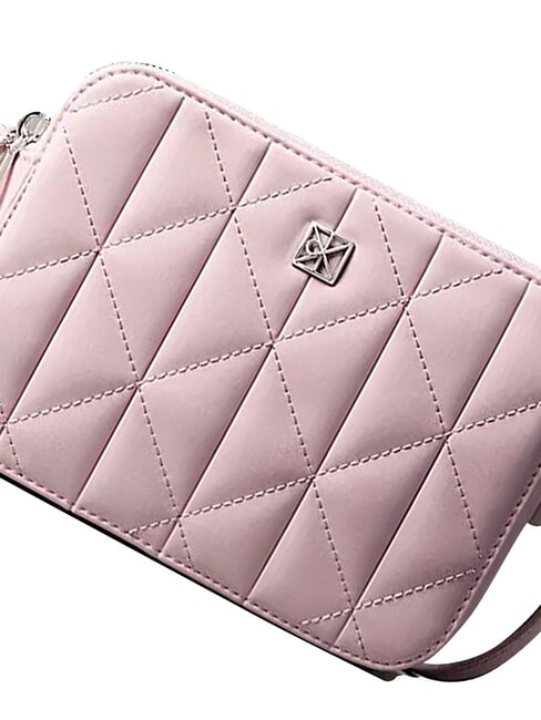 QUILTED EMBLEM Mini shoulder bag cradle pink - Women&rsquo;s Bags